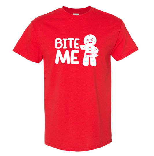 Men's Gingerbread Man Cotton T-Shirt