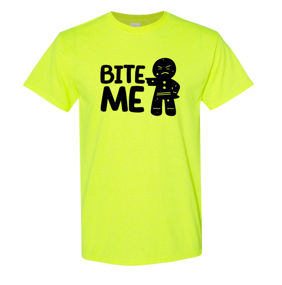 Men's Gingerbread Man Cotton T-Shirt