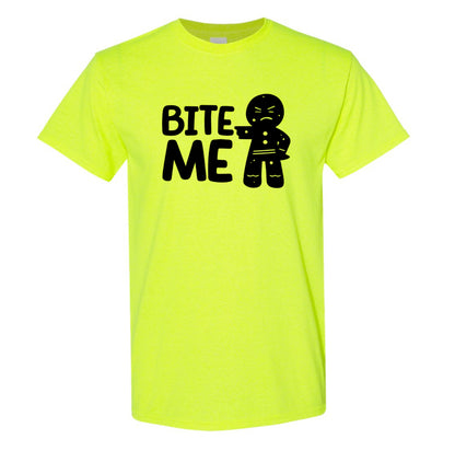 Men's Gingerbread Man Cotton T-Shirt