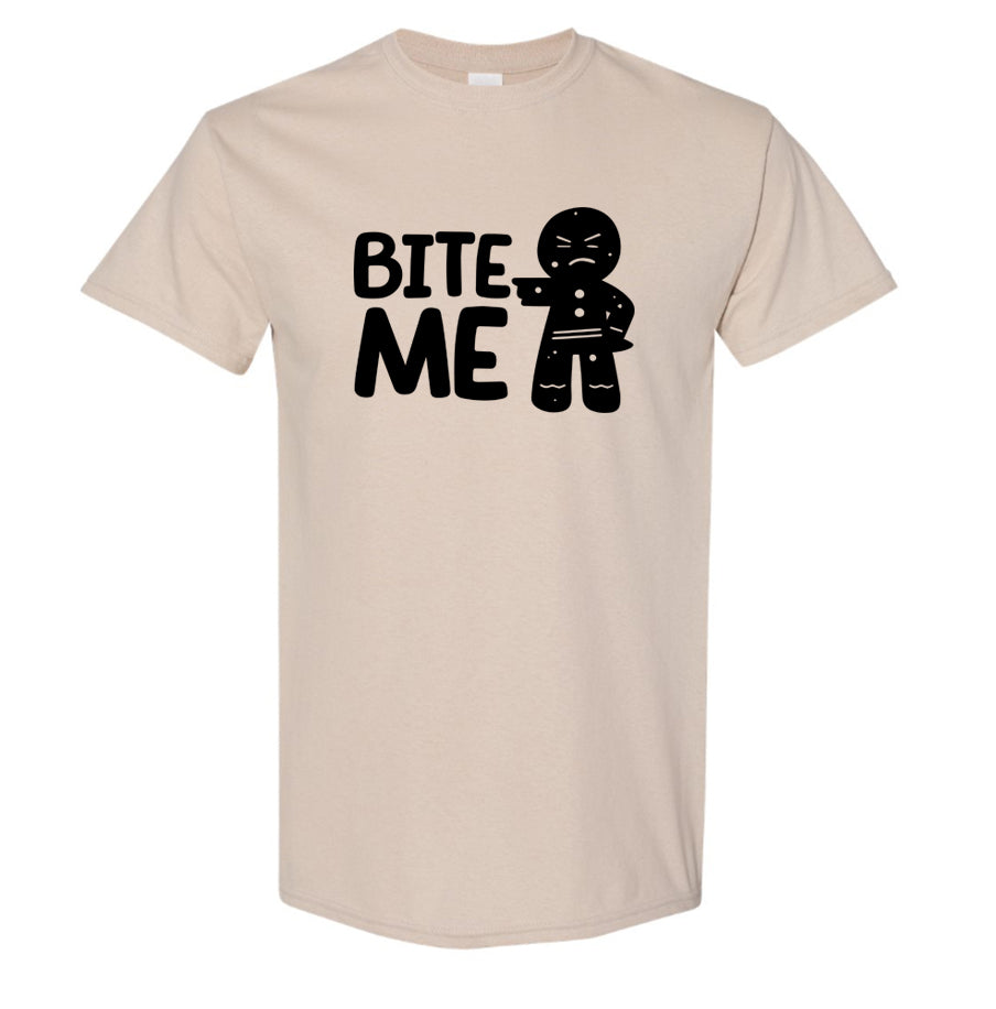 Men's Gingerbread Man Cotton T-Shirt
