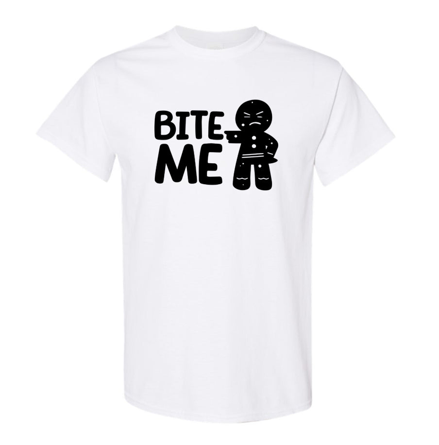 Men's Gingerbread Man Cotton T-Shirt