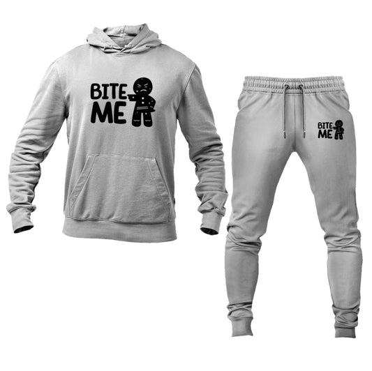 Men's Gingerbread Man Hoodie Joggers Set