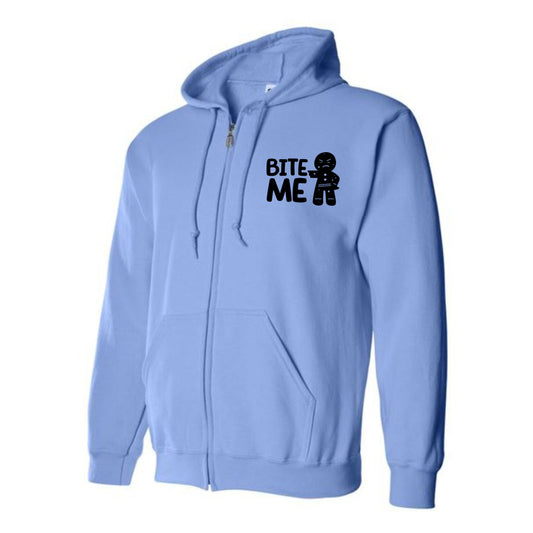 Men's Gingerbread Man Zipper Hoodie