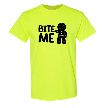 Youth Kids Gingerbread Man Cotton T-Shirt