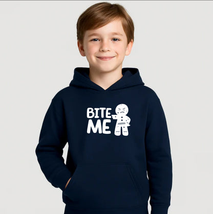 Youth Kids Gingerbread Man Pullover Hoodie