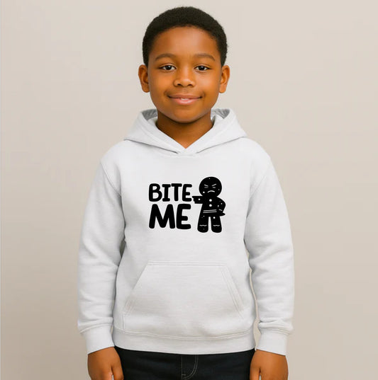 Youth Kids Gingerbread Man Pullover Hoodie