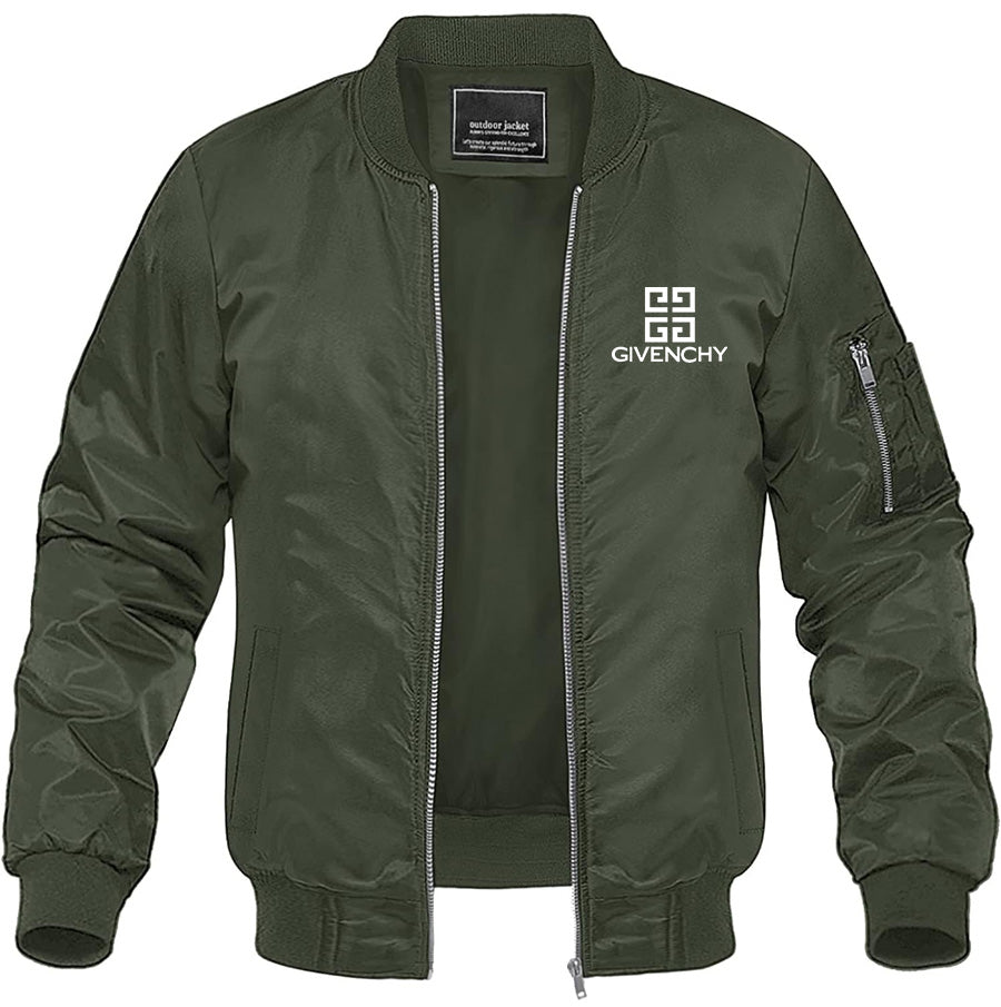 Men's Givenchy Lightweight Bomber Jacket Windbreaker Softshell Varsity Jacket Coat