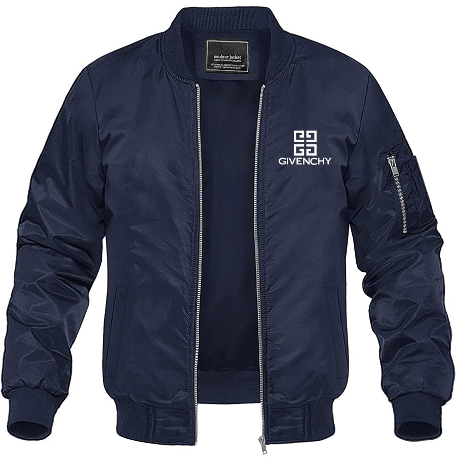 Men's Givenchy Lightweight Bomber Jacket Windbreaker Softshell Varsity Jacket Coat