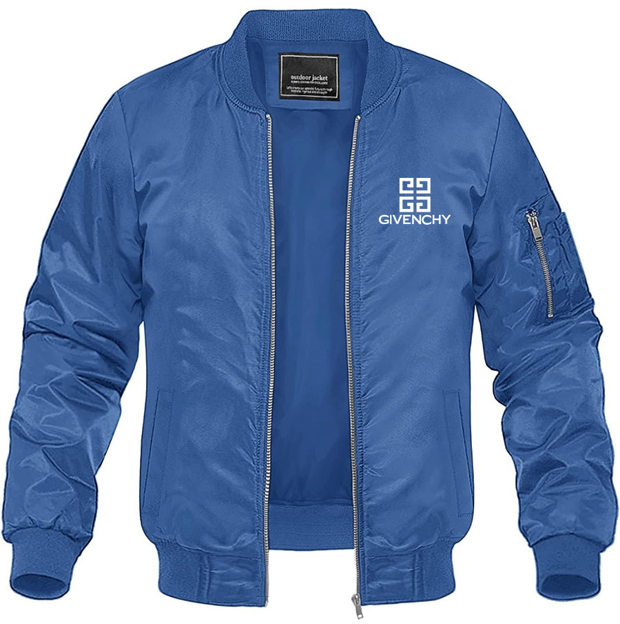 Men's Givenchy Lightweight Bomber Jacket Windbreaker Softshell Varsity Jacket Coat