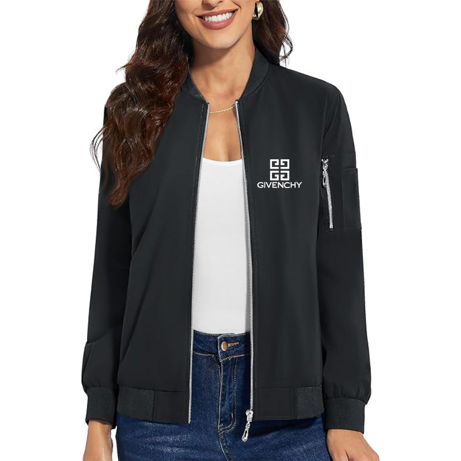 Women's Givenchy Premium Bomber Jacket Outerwear