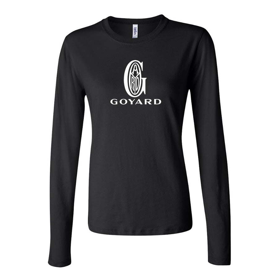 Women's Goyard Long Sleeve T-Shirt