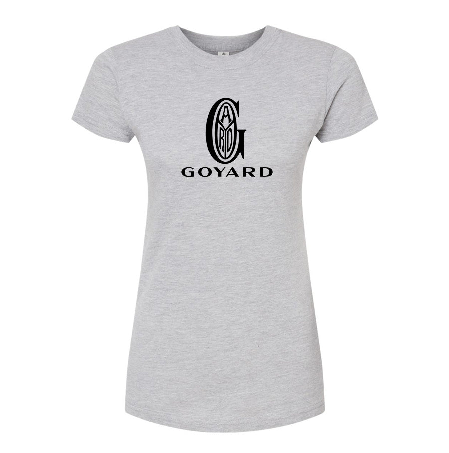 Women's Goyard Round Neck T-Shirt