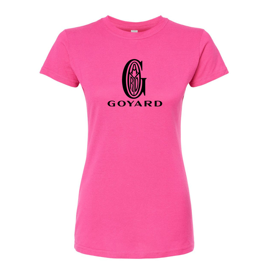 Women's Goyard Round Neck T-Shirt