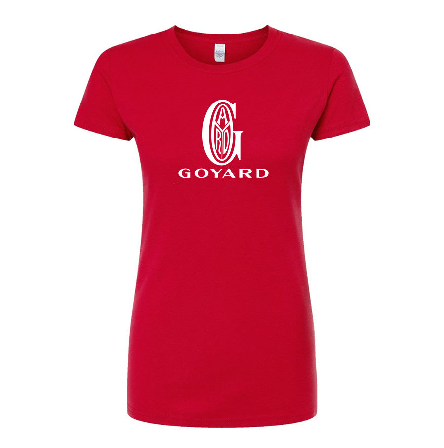 Women's Goyard Round Neck T-Shirt