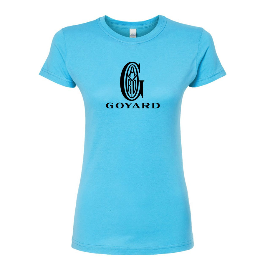 Women's Goyard Round Neck T-Shirt