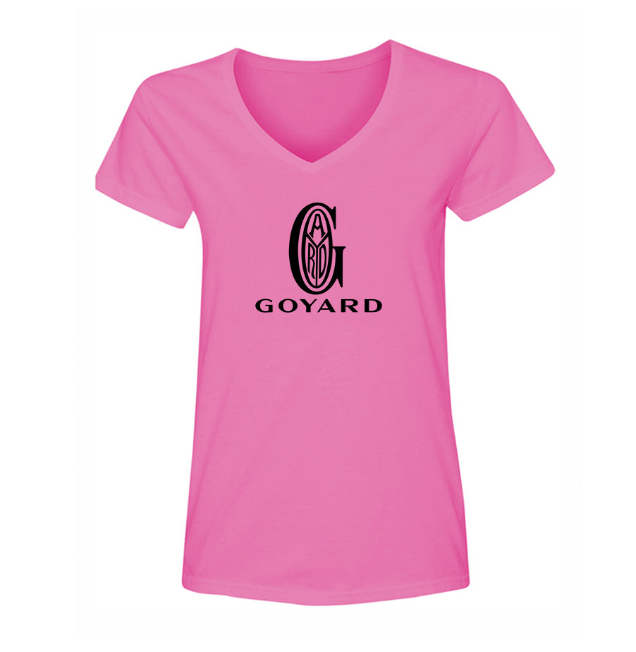 Women's Goyard V Neck T-Shirt
