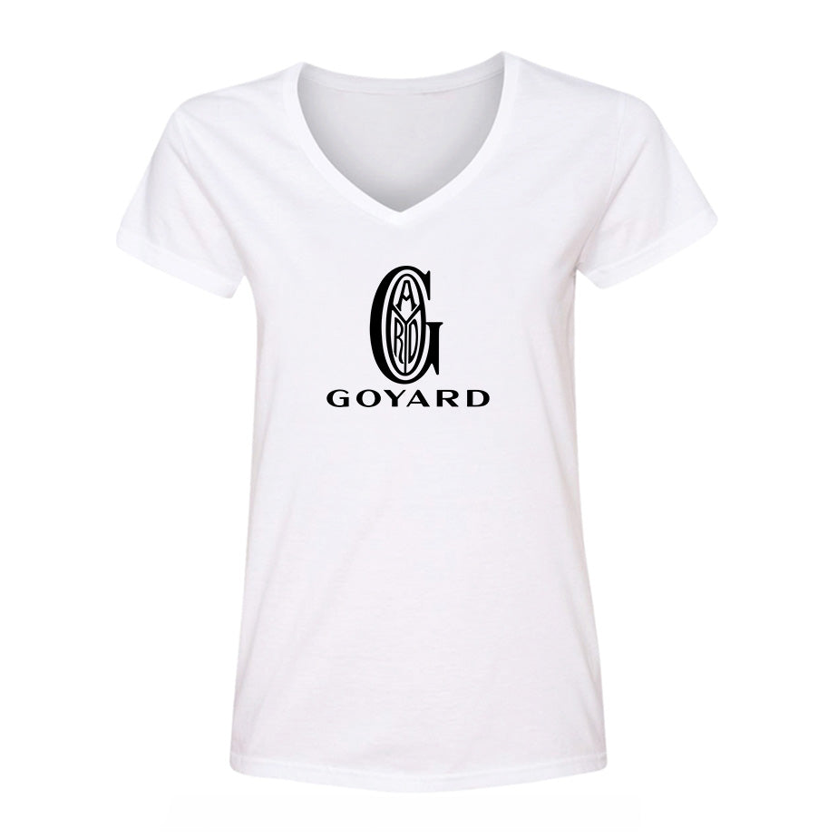 Women's Goyard V Neck T-Shirt