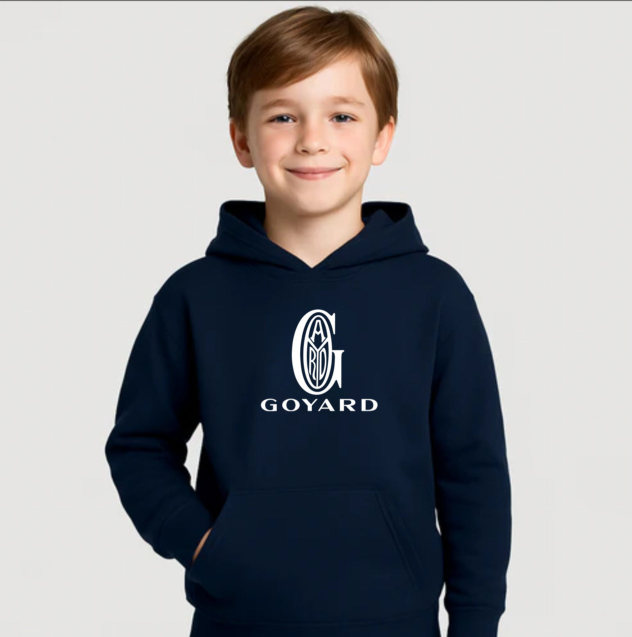 Youth Kids Goyard Pullover Hoodie