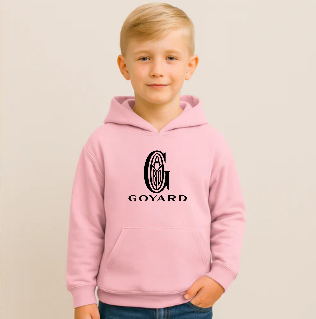 Youth Kids Goyard Pullover Hoodie