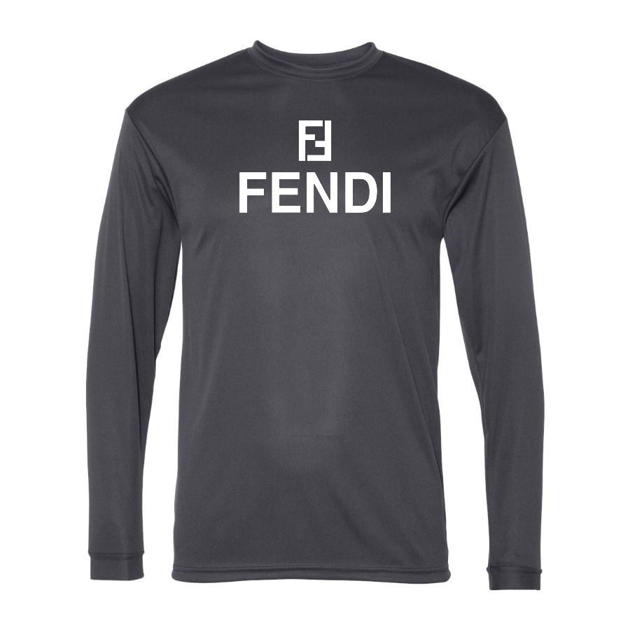 Men's Fendi Performance Long Sleeve T-Shirt