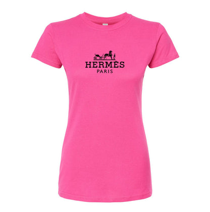 Women's Hermes Round Neck T-Shirt