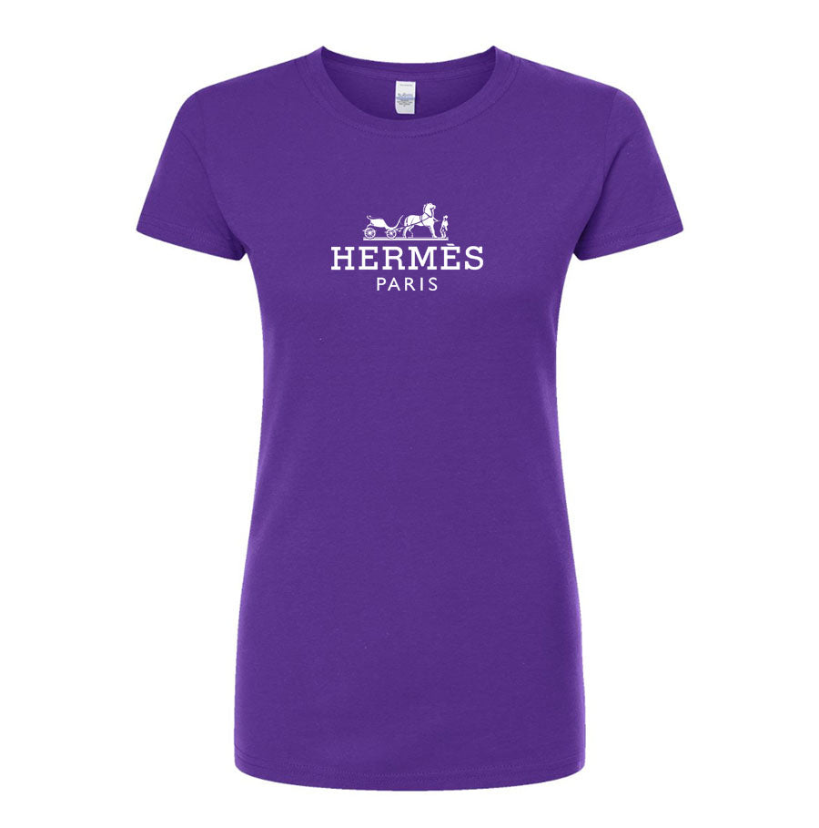 Women's Hermes Round Neck T-Shirt