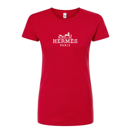 Women's Hermes Round Neck T-Shirt