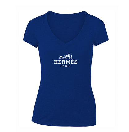 Women's Hermes V Neck T-Shirt