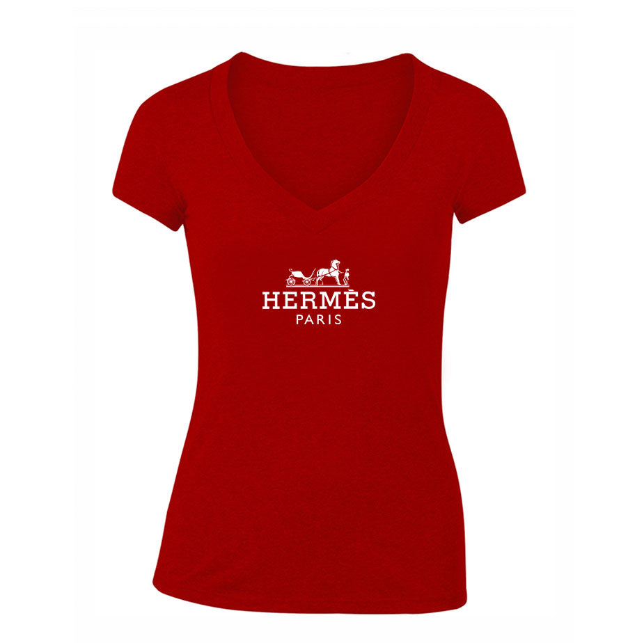 Women's Hermes V Neck T-Shirt