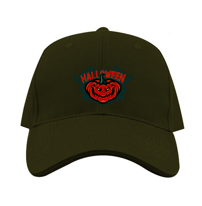 Halloween Pumpkin Dad Baseball Cap Hat