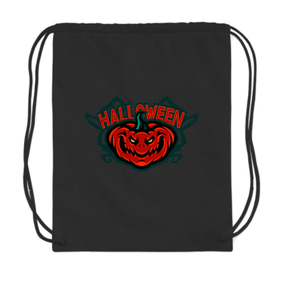 Halloween Pumpkin Drawstring Bag