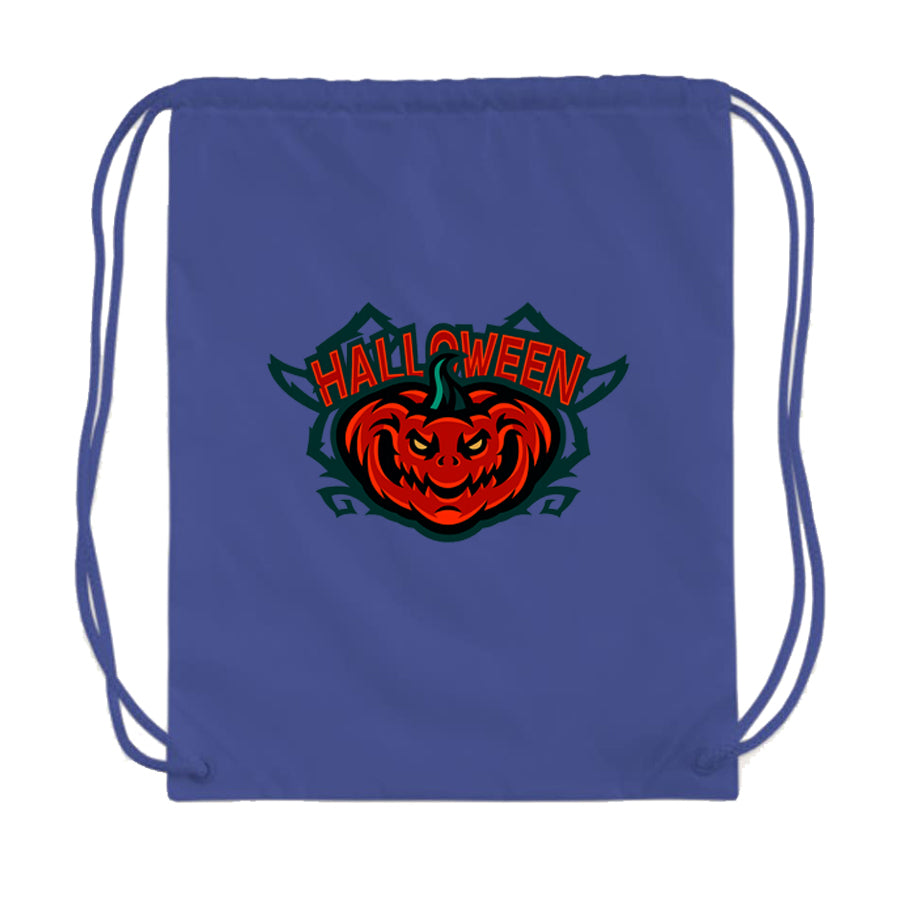 Halloween Pumpkin Drawstring Bag