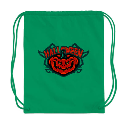Halloween Pumpkin Drawstring Bag