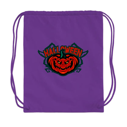 Halloween Pumpkin Drawstring Bag