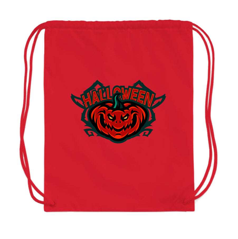 Halloween Pumpkin Drawstring Bag