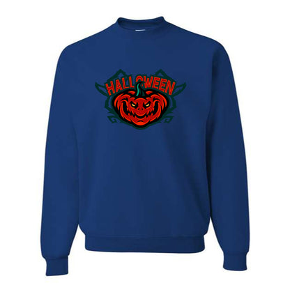 Men's Halloween Pumpkin Crewneck Sweatshirt