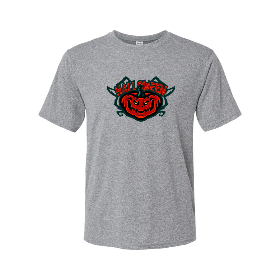 Men's Halloween Pumpkin Polyester T-Shirt