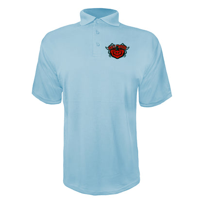 Men's Halloween Pumpkin Polyester Polo