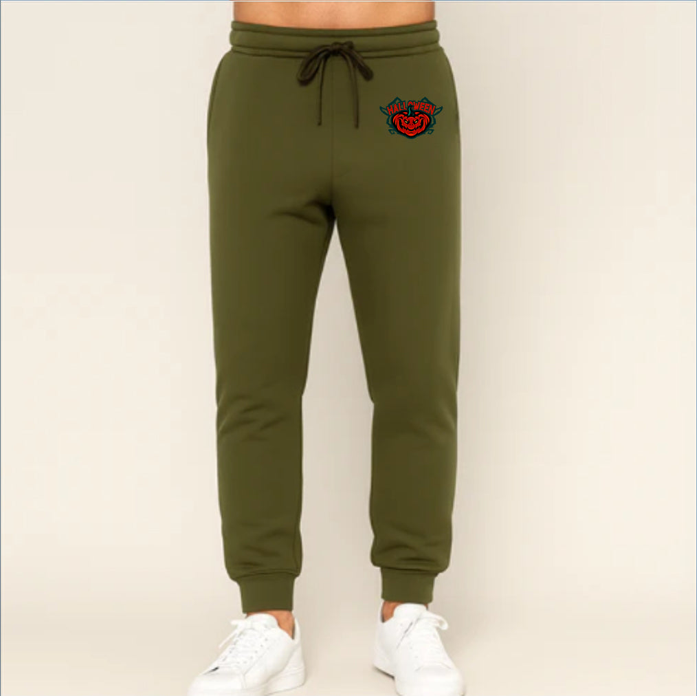Men's Halloween Pumpkin Joggers Sweatpants