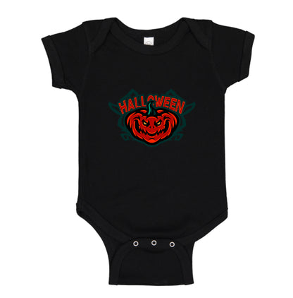 Halloween Pumpkin Baby Romper Onesie