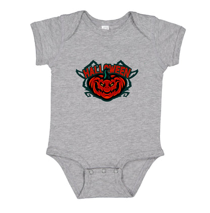Halloween Pumpkin Baby Romper Onesie
