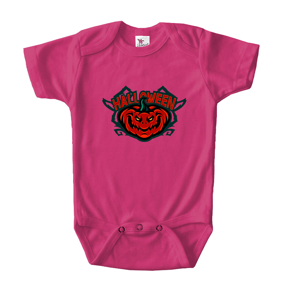 Halloween Pumpkin Baby Romper Onesie