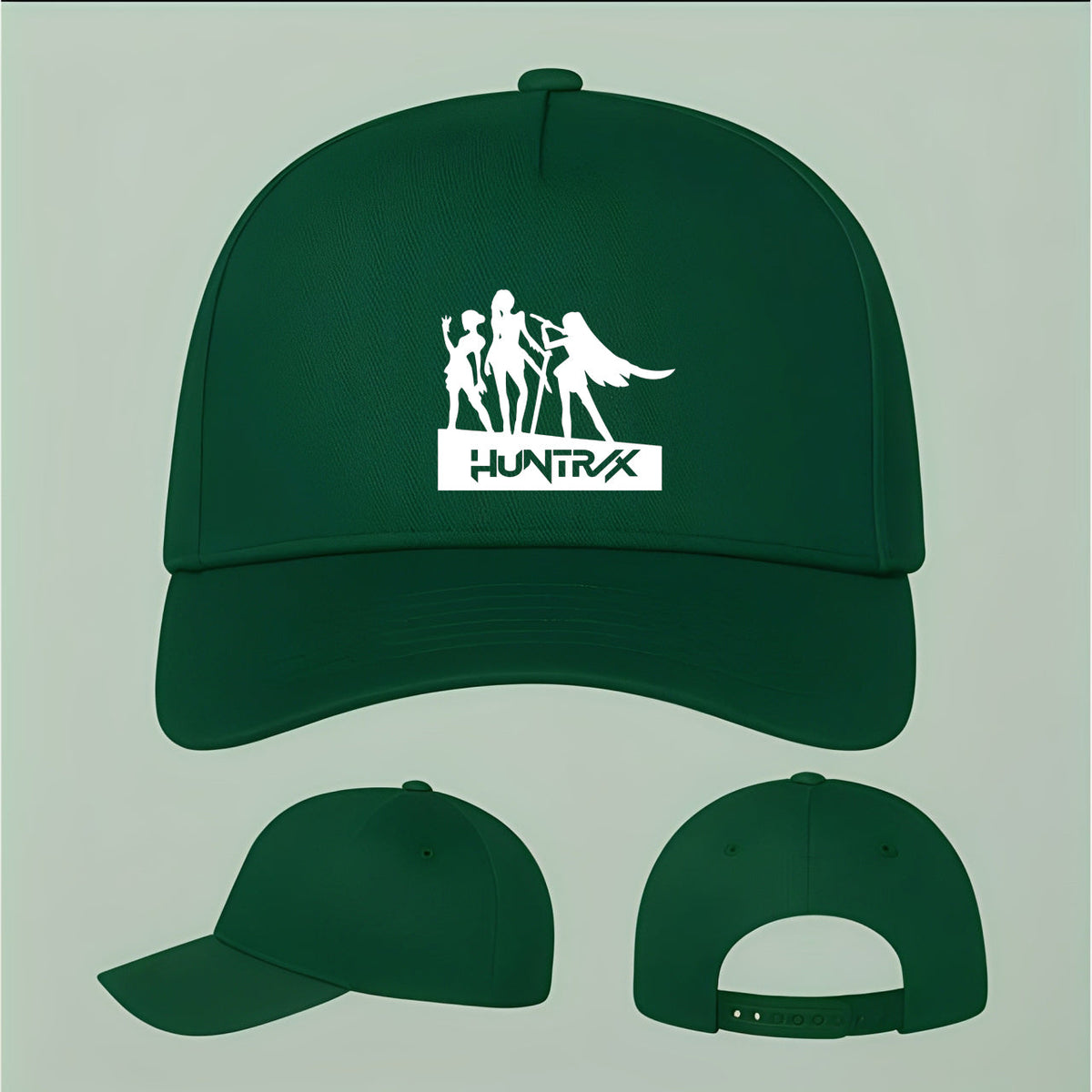 Huntrix Five Panel Twill Snapback Cap