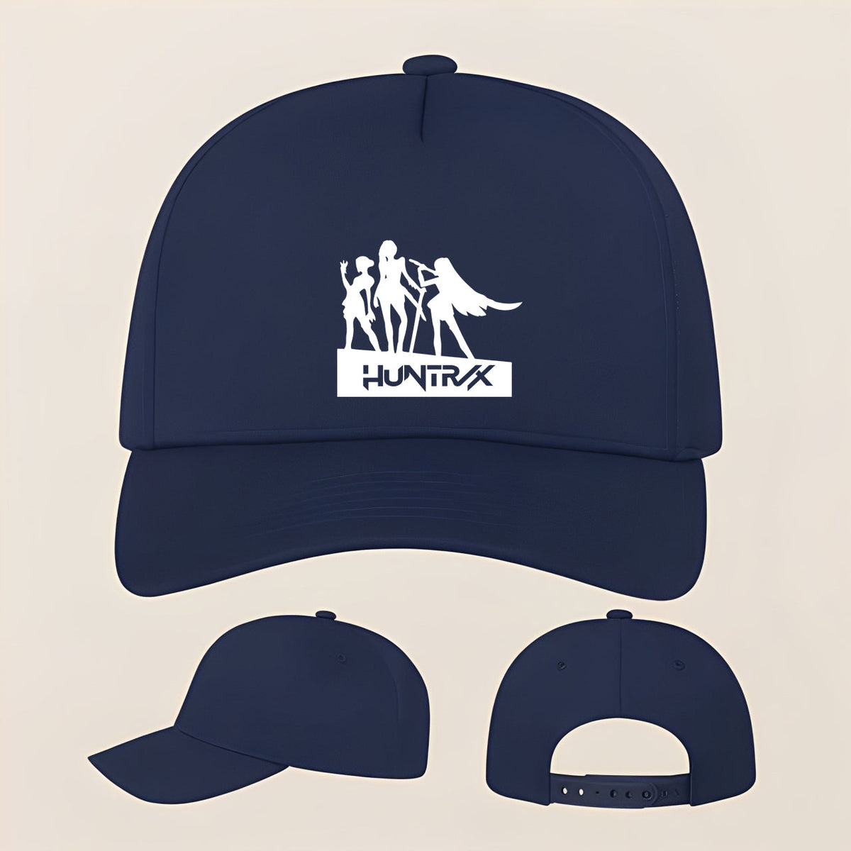 Huntrix Five Panel Twill Snapback Cap