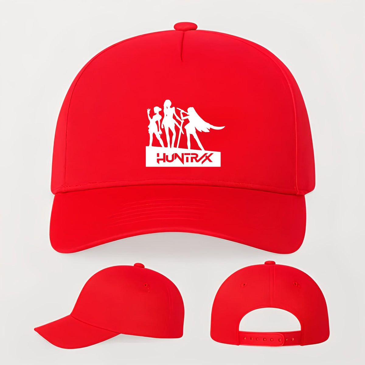 Huntrix Five Panel Twill Snapback Cap