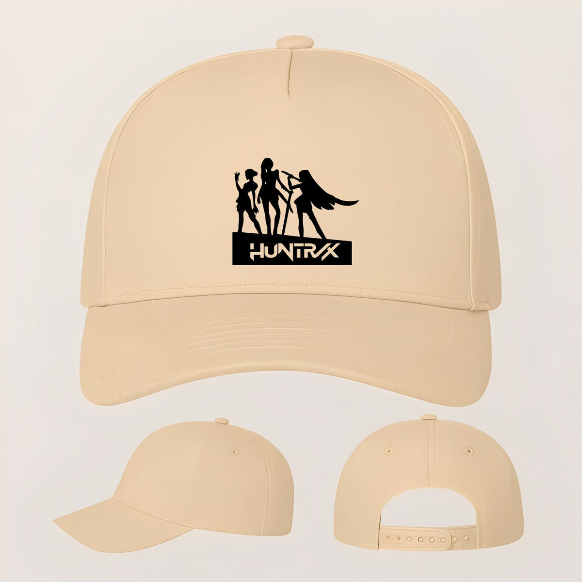 Huntrix Five Panel Twill Snapback Cap