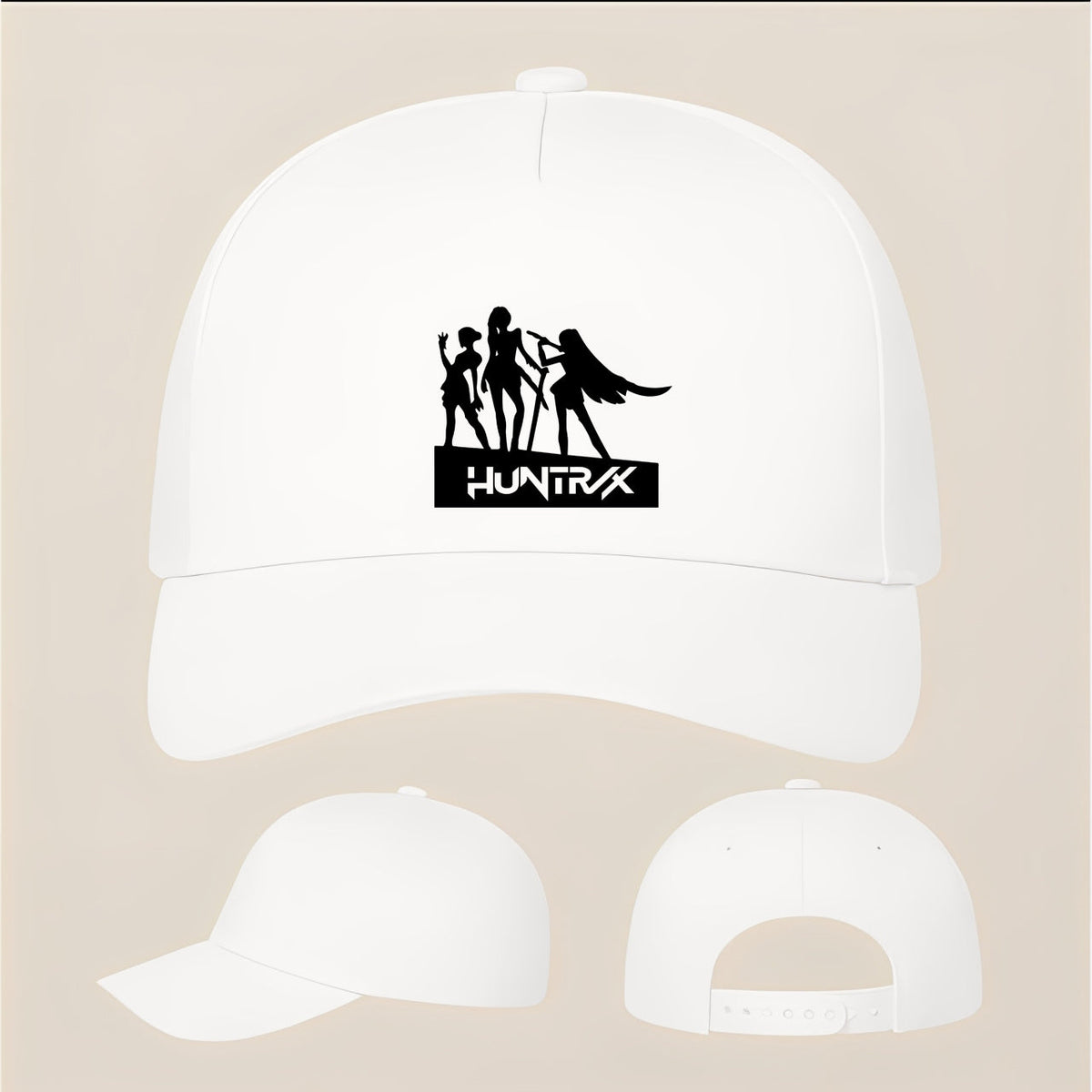 Huntrix Five Panel Twill Snapback Cap