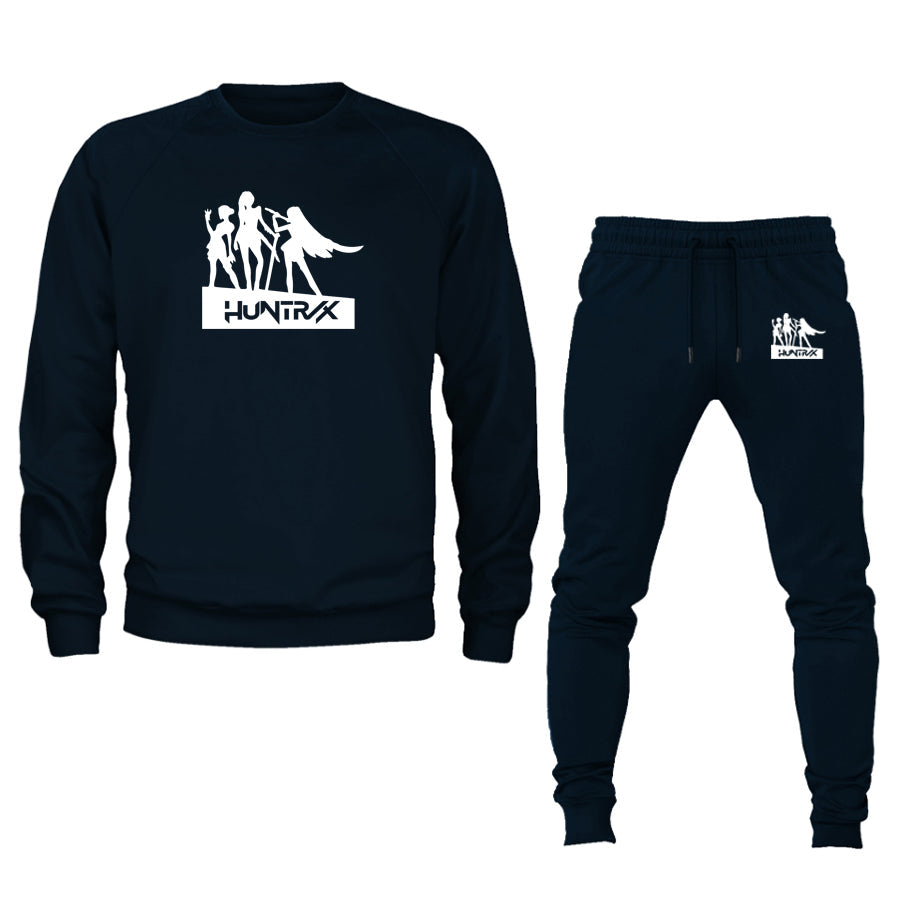 Men's Huntrix Crewneck Sweatshirt Joggers Suit
