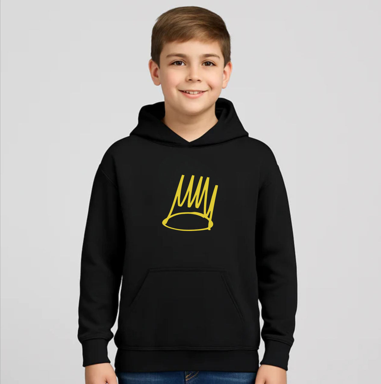 Youth Kids J. Cole Crown Pullover Hoodie