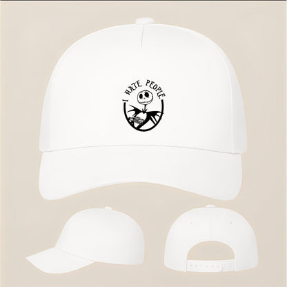 Jack Skellington Five Panel Twill Snapback Cap